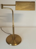 Bankierlampe aus Messing