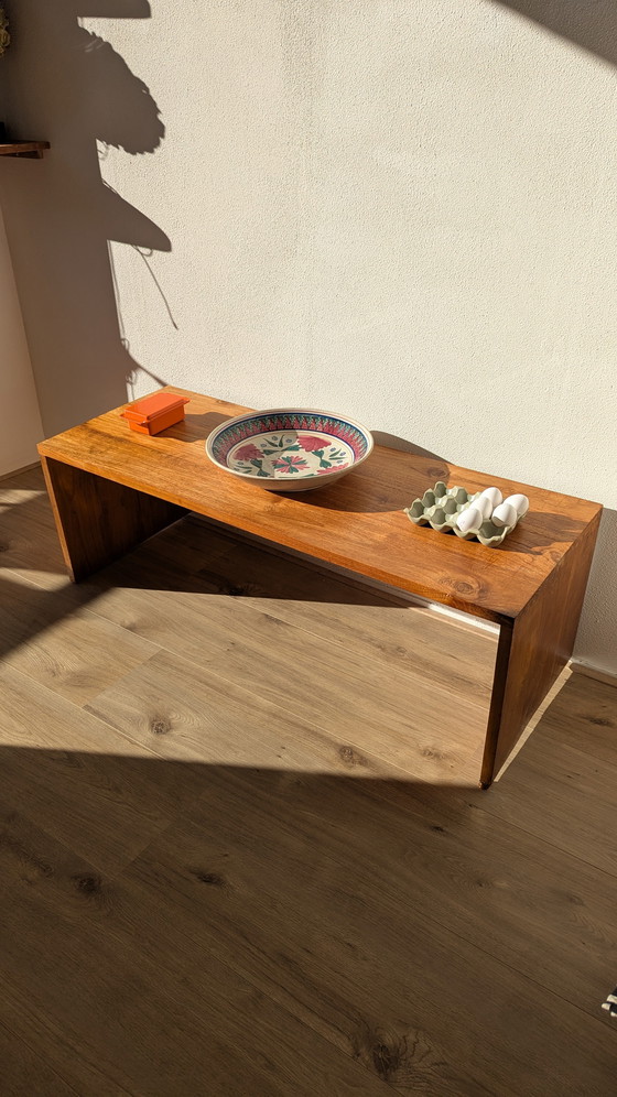 Image 1 of Tavolino da caffè vintage in teak stile Ate van Apeldoorn anni '60