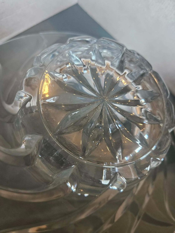 Image 1 of JG Durand Mantova crystal bowl – Mint condition with sticker and original box – 36cm