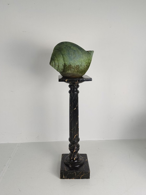 Image 1 of Hermosa cóclea de terracota antigua con gran pátina