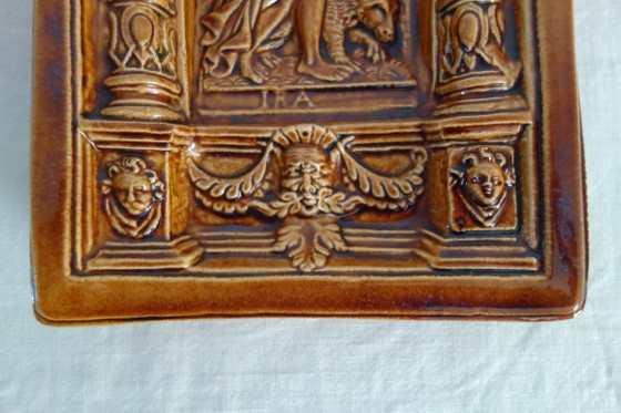 Image 1 of Juego de 2 azulejos para estufa, Villeroy & Boch