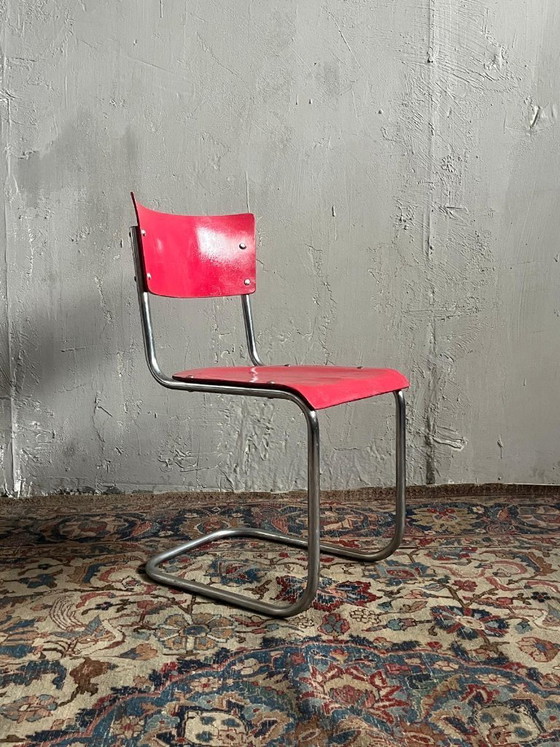 Image 1 of 1/2 Sillas voladizas Art Déco Bauhaus Kovona Mart Stam
