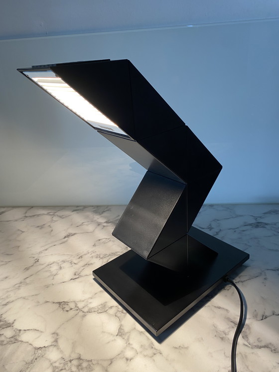 Image 1 of Vintage Zig-Zag Desk Lamp