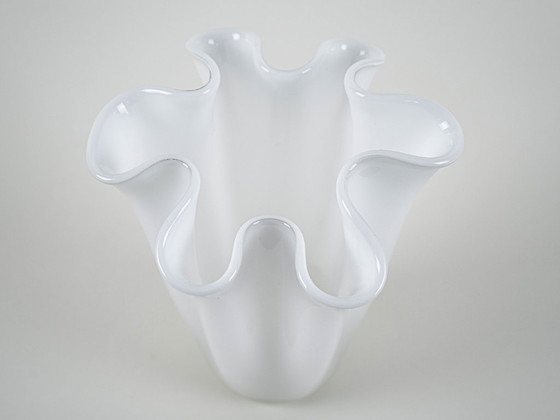 Image 1 of Glass Vase, Danish Design, 1970s, Made in Denmark