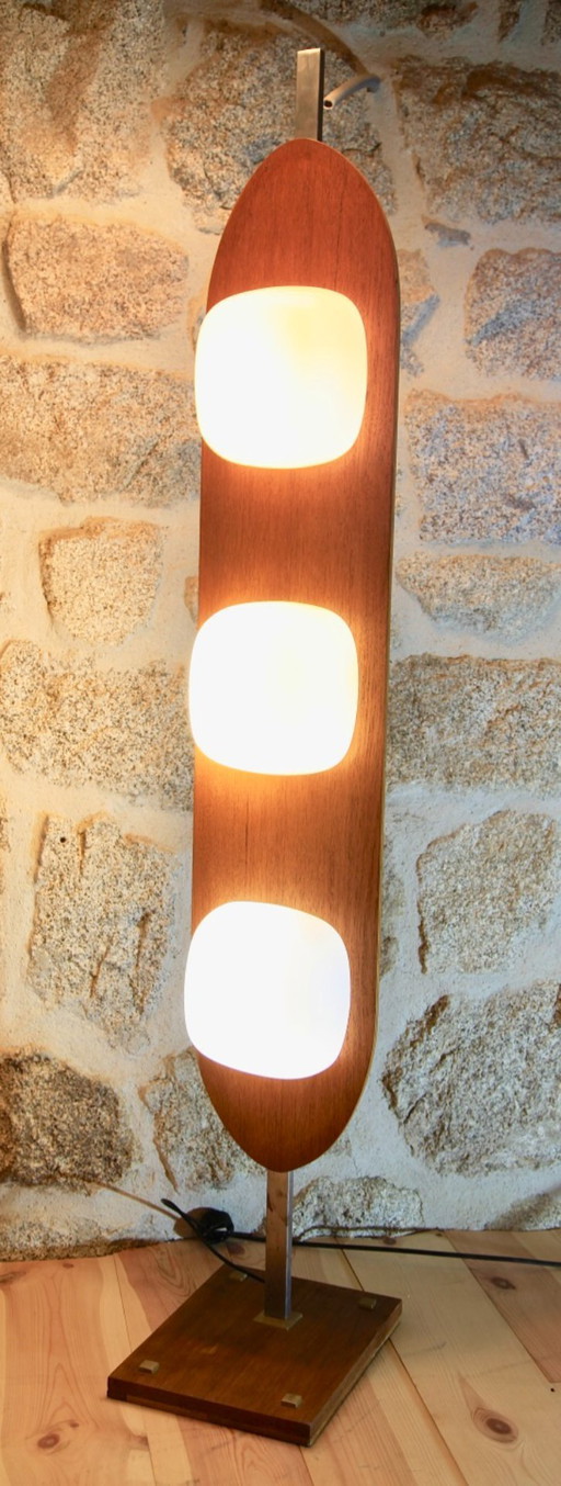Vloerlamp “Surfboard” van Goffredo Reggiani, circa 1960