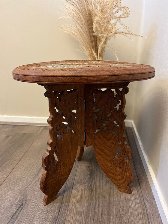 Image 1 of Tavolo da giardino indonesiano d'epoca