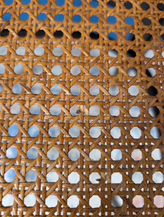 Image 1 of 7x Vintage rattan chairs, model 215r, Thonet