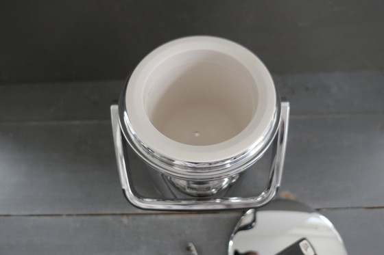 Image 1 of Vintage Elephant ijsemmer met originele ijstang RVS