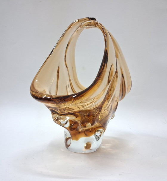 Image 1 of Vintage kunstglazen mand