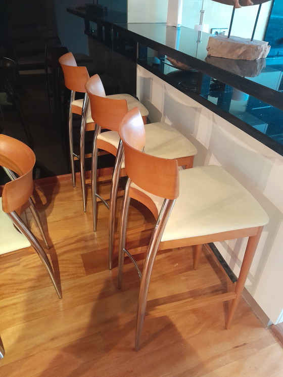 Image 1 of 3 sgabelli da bar Roche Bobois