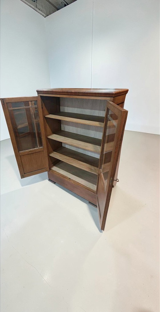 Image 1 of Antiker Art-Deco-Schrank mit Bücherregal