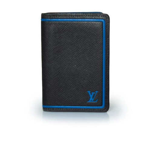 Louis Vuitton, Taiga organizer in black and blue