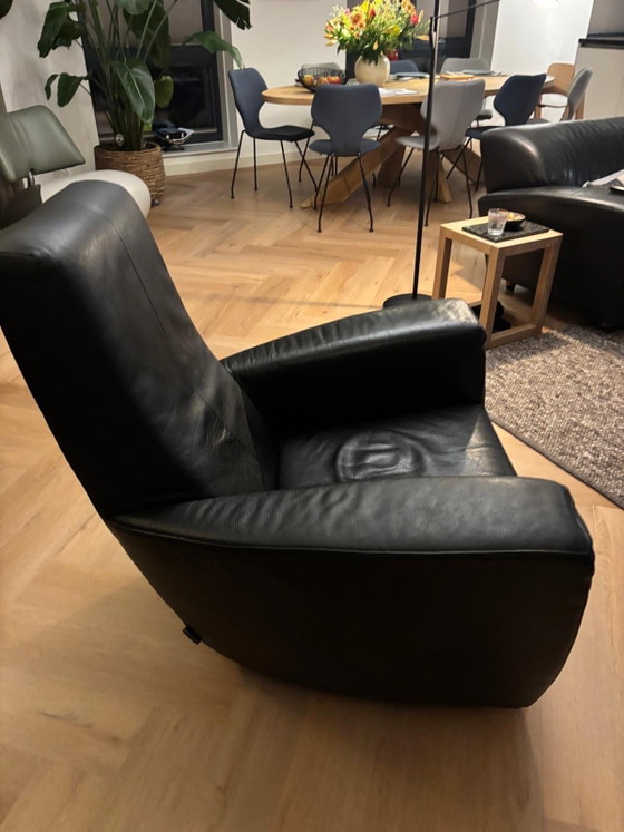 De Longa LABEL Van den Berg, Sillones, Cuero, Negro (foto 5 de 6)