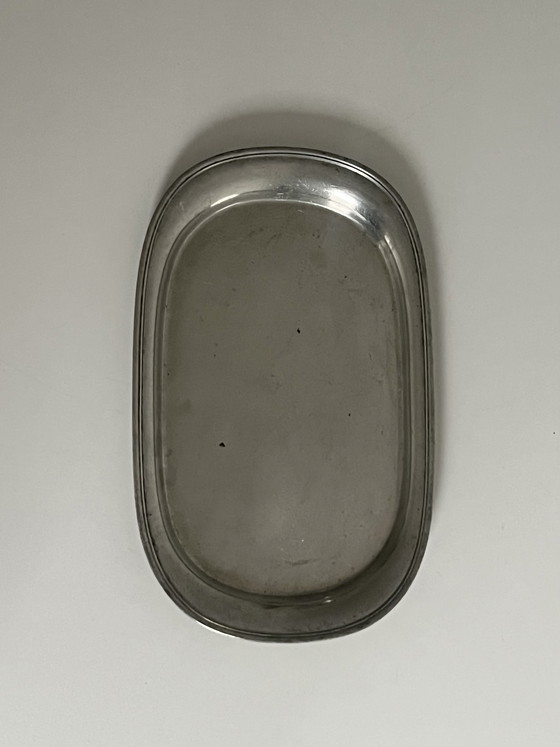 Image 1 of Pewter Tray by Danish sculptor and designer Just Andersen