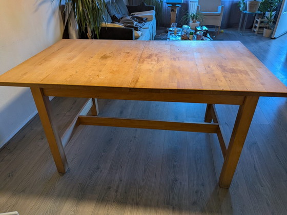 Table de salle à manger extensible Ikea – Tables de salle à manger, Bois (photo 10 of 12)