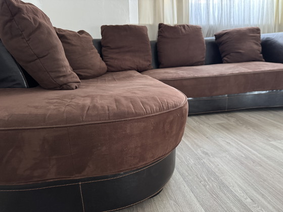 Image 1 of Canapé d'angle design haut de gamme de style italien – salon extra profond