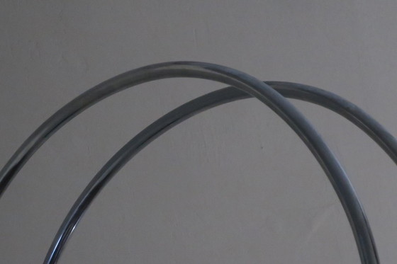 Image 1 of Mid-Century Modern boogvormige wandlamp van Bruno Gecchelin voor Skipper and Pollux, Italië, jaren 70.