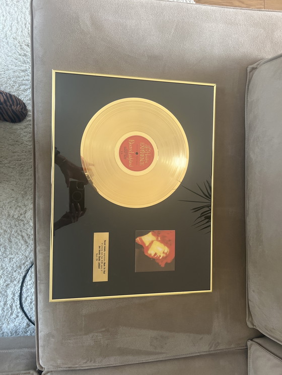 Image 1 of Placa dorada Jimi Hendrix Electric Ladyland