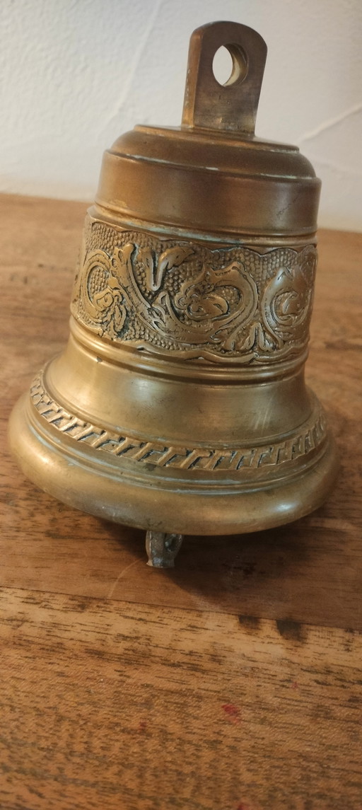 Campanella vintage in rame