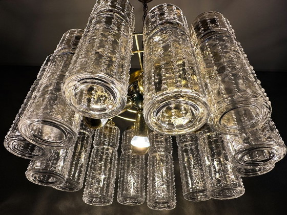 Image 1 of Lampada a sospensione vintage Glashütte Limburg