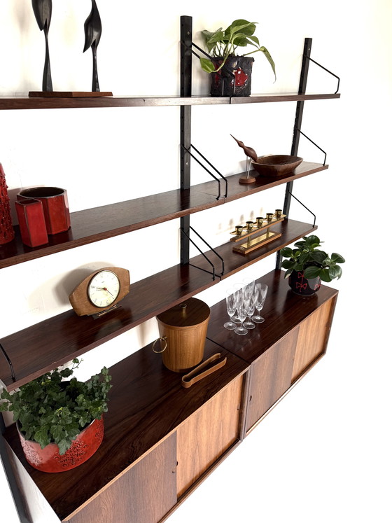 Image 1 of Vintage modular wall system, Poul Cadovius ‘60