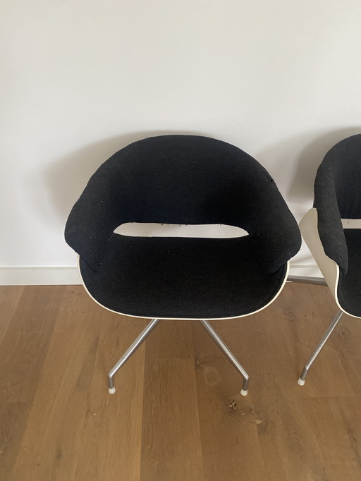 2x B&B Italia Sina Swivel Chair