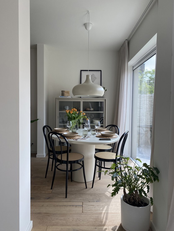 Image 1 of Ovalen eettafel - mortexlook - 140 cm