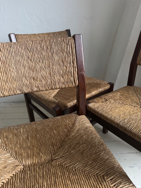 Image 1 of 4 sedie vintage in wengé