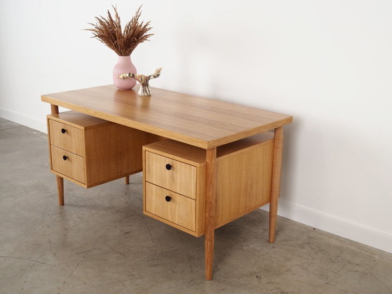 Image 1 of Oak desk, Scandinavian design