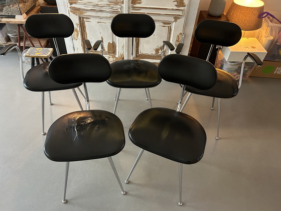 Image 1 of 5 vintage stoelen Midcentury minimalistisch design 