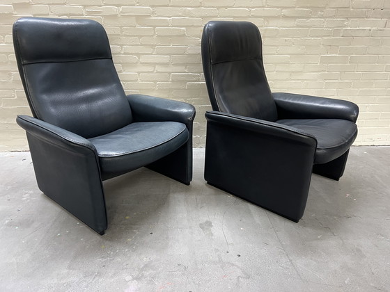 Image 1 of 2X De Sede Lounge Faultuils, Ds50