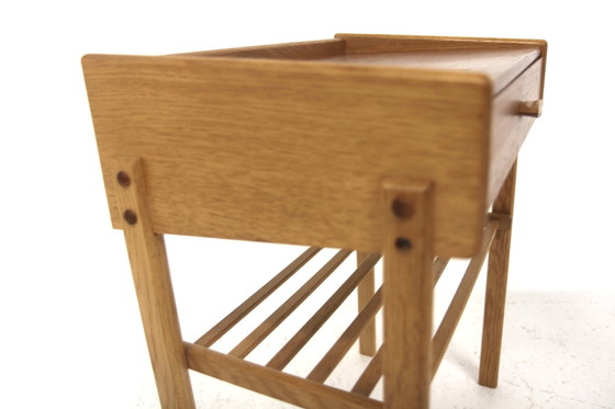 Tables de chevet scandinaves en teck, Suède, 1960, ensemble de 2, Tables de nuit, Scandinavian (photo 4 sur 4)
