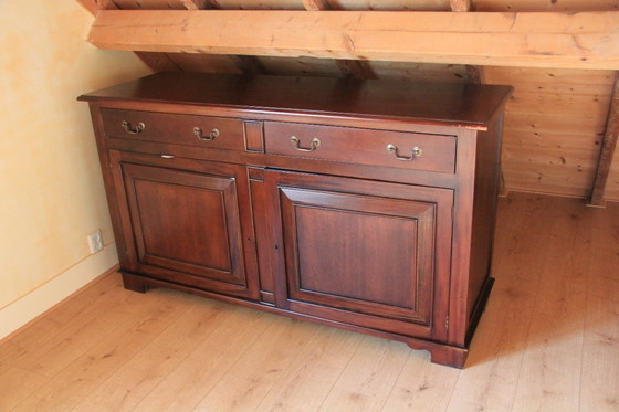 Image 1 of credenza in mogano 2 ante/2 cassetti fa eichholtz