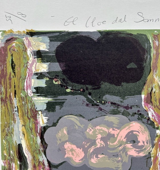 Image 1 of Serigrafía Darja Vos - El cloe dal Samnis