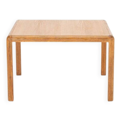 Oak coffee table from Van Den Berghe Pauvers, 1970s