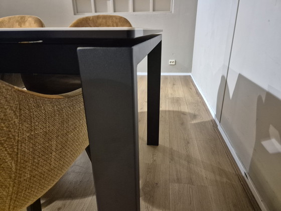 Image 1 of New - Montel Seven Dining Table + 6 Montel Nora Chairs
