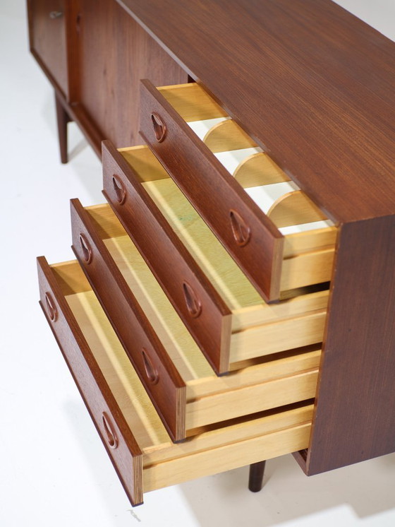 Image 1 of Danish vintage teak lowboard sideboard