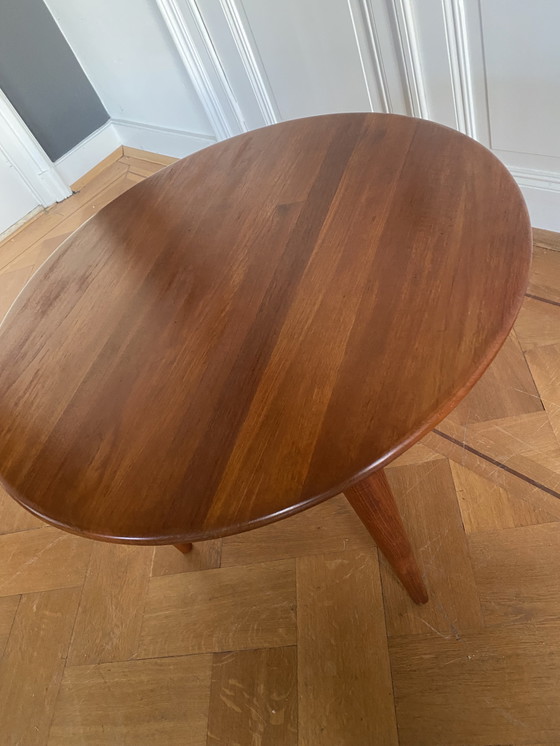 Image 1 of Vintage Wooden Coffee Table Ml131 By Illum Wikkelsoo For Mikael Laursen