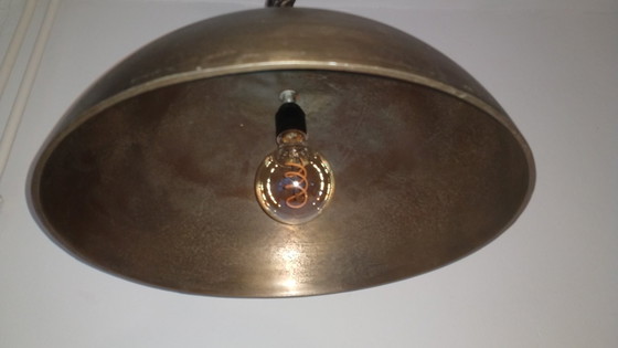 Image 1 of Lámpara colgante bronce bruto