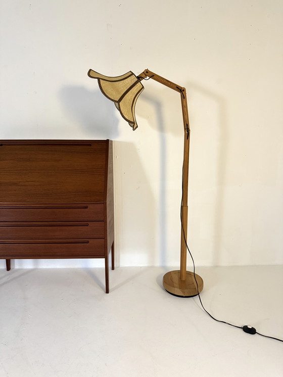 Image 1 of Lampadaire vintage en forme de trompette, Zicoli Limbach '70