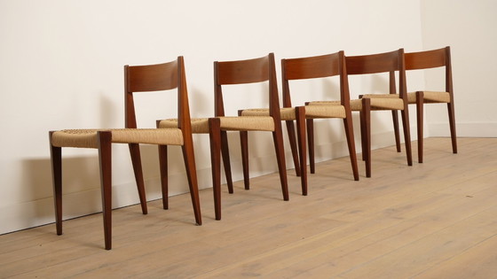 Image 1 of Chaise de salle à manger vintage | Cadovius | Pia | Royal Persiennen | Restaurée