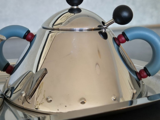 Image 1 of Alessi Michael Graves, 1985, Milchkännchen und Zuckerdose