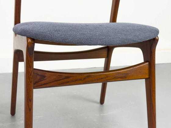 6 Deense Teak Eetkamerstoelen van Erik Buch voor Chr. Christensens, jaren 60 – Mid Century Modern (photo 17 of 24)