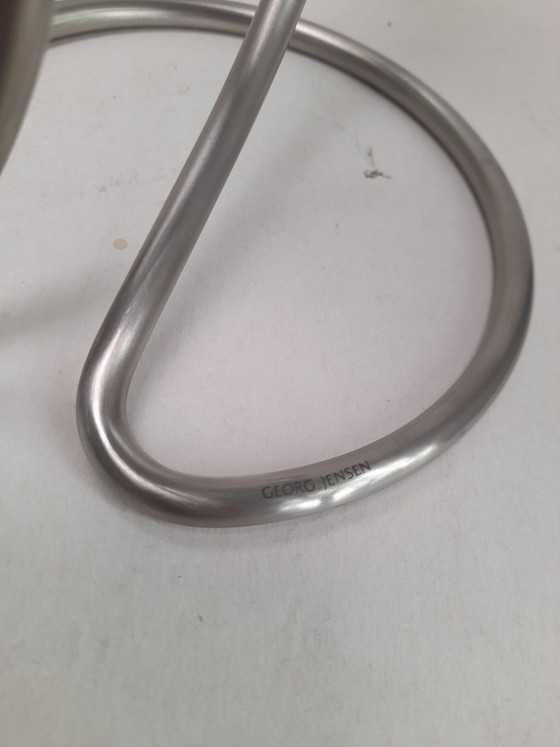 Image 1 of Candeliere Georg Jensen in acciaio inox spazzolato