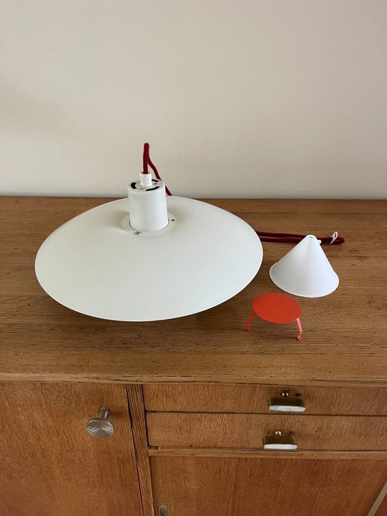 Image 1 of Vintage Louis Poulsen PH4/3 + reflector - Poul Henningsen - PH4 lamp