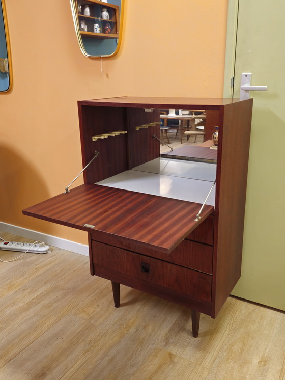 Image 1 of Cassettiera vintage, mobile bar, mobile bar con specchio