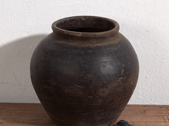 Kleine antike Vase in dunklen Tönen (ca. 1900) #16 – Vasen (photo 2 of 34)