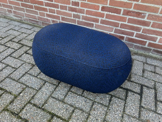 Image 1 of Leolux pouf / footstool on wheels