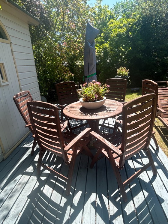 Set da giardino Hartman, ampio e bellissimo – Wood (photo 11 of 36)