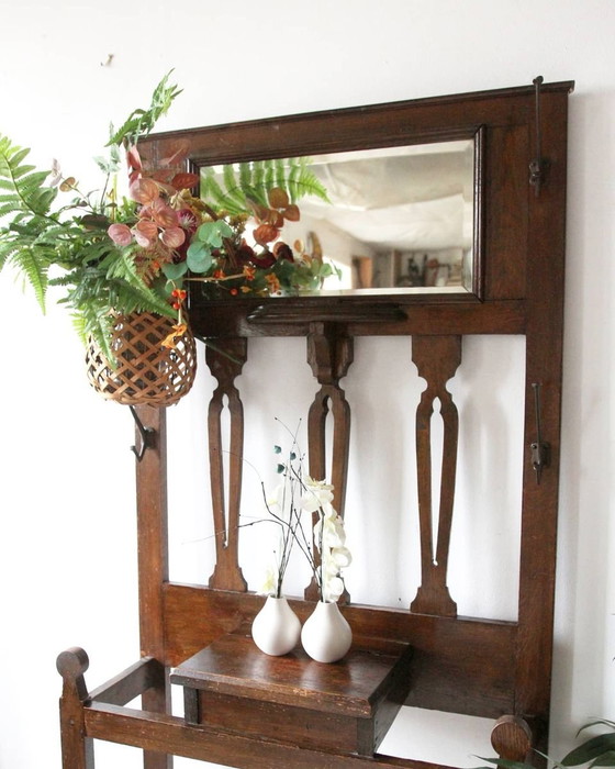 Meuble de couloir anglais antique – Portemanteaux (photo 11 of 12)